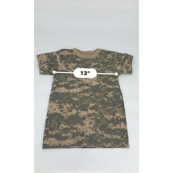 ROTHCO Kids T-Shirt Camo Camouflage Uniform Military Short Sleeve Sz M - Picture 5 of 5